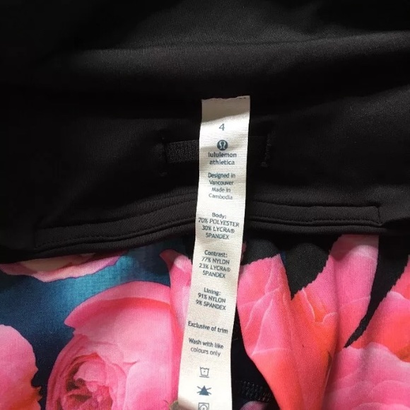 NWT Lululemon Secret Garden Run Inspire Crop Sz 4 - Picture 6 of 8